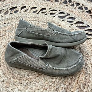 Crocs Slip On Loafers Mens Size 8 Brown